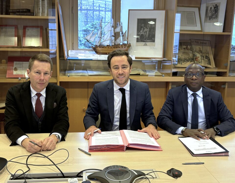Signature d’une convention avec les Greffiers des tribunaux de commerce et Infogreffe en faveur de la signification électronique.Chambre nationale des commissaires de justice